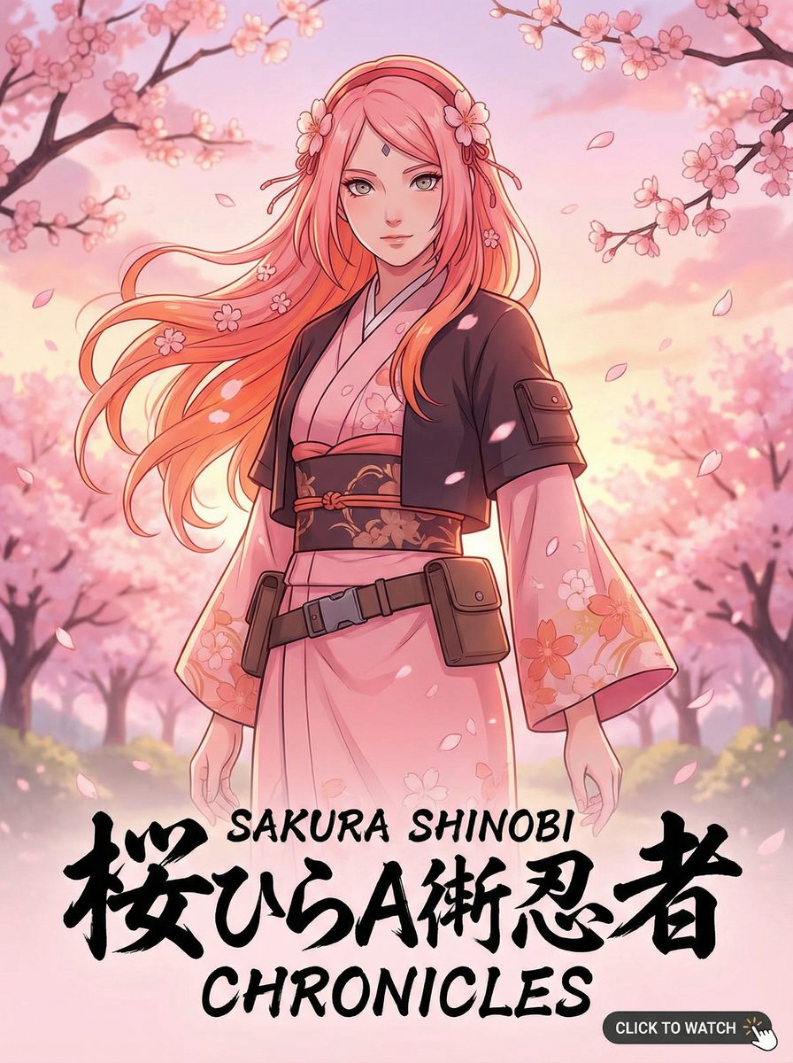 抖音风动漫-樱花忍者物语