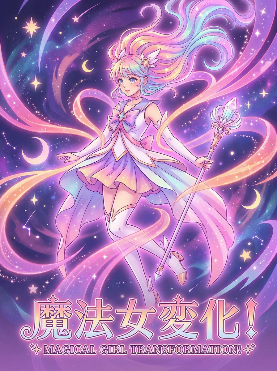 抖音风动漫-魔法少女