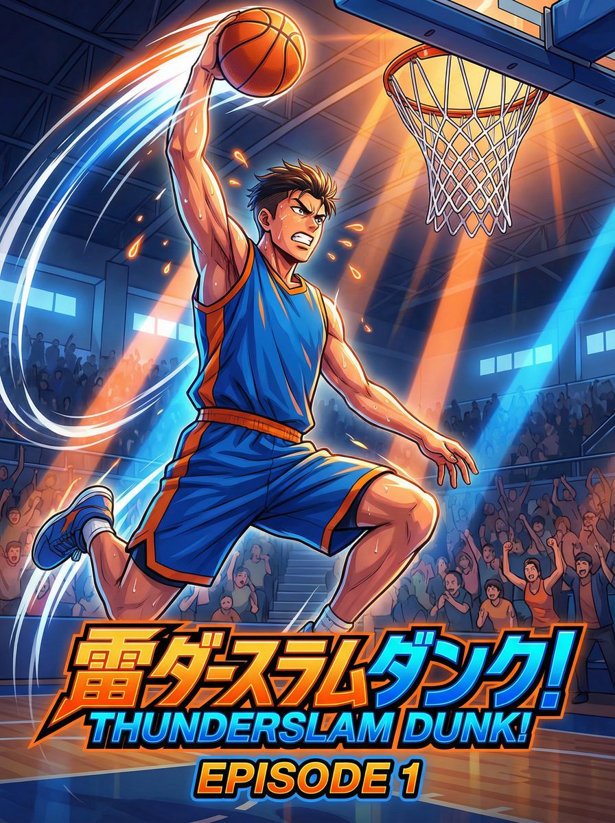 抖音风动漫-热血灌篮